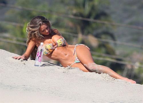 Charlie Riina in a bikini