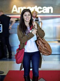 Shiri Appleby departing from LA Airport Sept 30, 2012  
