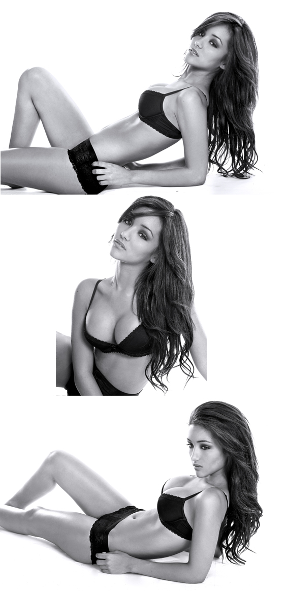 Melanie Iglesias in a bikini