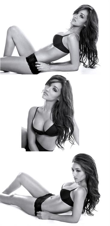 Melanie Iglesias in a bikini