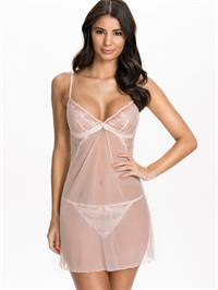 Johanna Lundback in lingerie