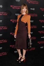 Sienna Guillory Resident Evil: Retribution - Los Angeles Premiere, 13 Sep 2012 
