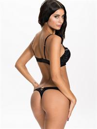 Johanna Lundback in lingerie - ass