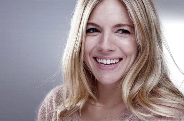 Sienna Miller Poses for a portrait at the London Hotel in New York - October 5, 2012 