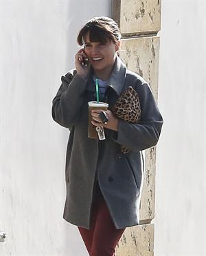 Sophia Bush at Starbucks in Beverly Hills 12/27/12 
