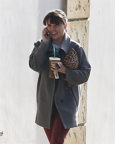 Sophia Bush at Starbucks in Beverly Hills 12/27/12 
