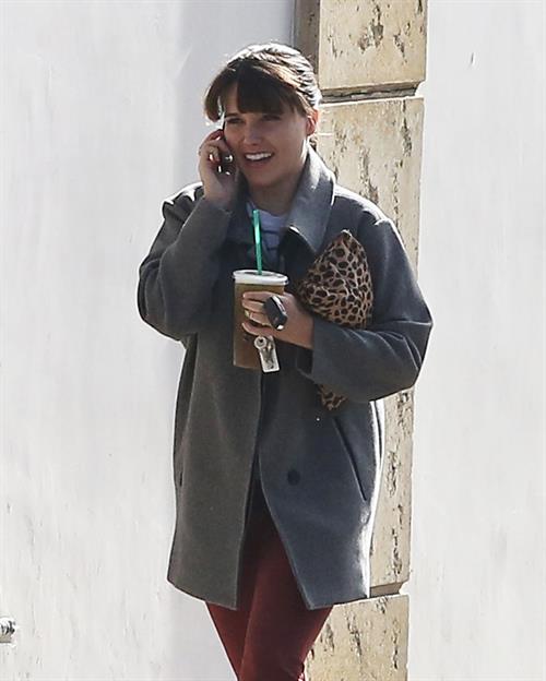 Sophia Bush at Starbucks in Beverly Hills 12/27/12 
