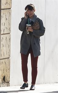 Sophia Bush at Starbucks in Beverly Hills 12/27/12 