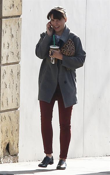 Sophia Bush at Starbucks in Beverly Hills 12/27/12 