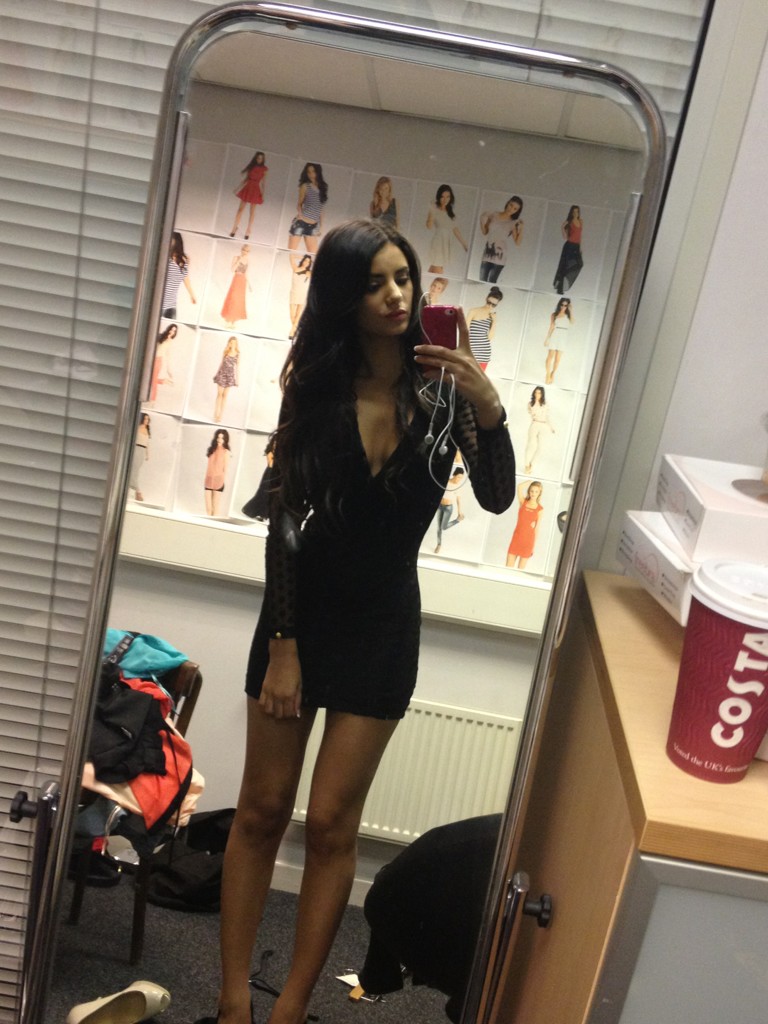 Johanna Lundback taking a selfie