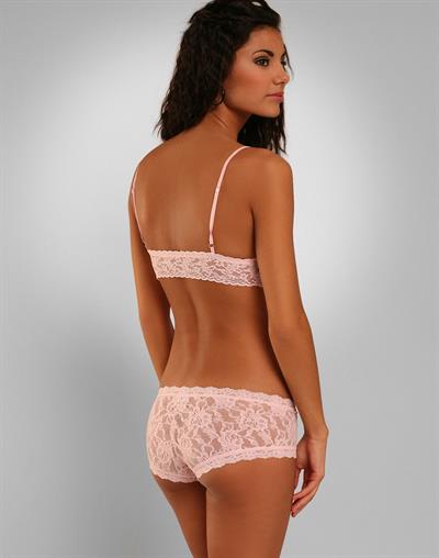 Johanna Lundback in lingerie - ass