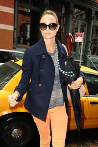 Stacy Keibler Shopping in SoHo in New York - October 9, 2012 
