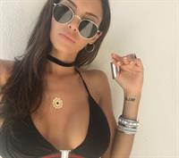 Nabilla Benattia in a bikini