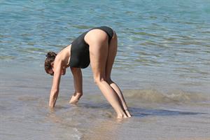 Stephanie Seymour - bikini in St. Barts 12/26/12  