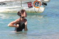 Stephanie Seymour - bikini in St. Barts 12/26/12  
