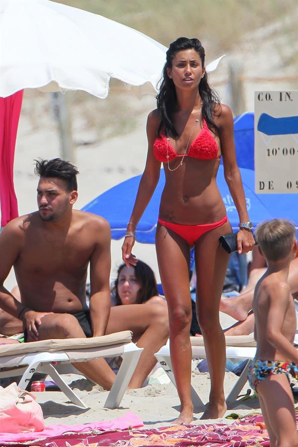 Federica Nargi in a bikini