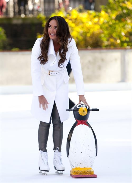 Tamara Ecclestone Opens the Natural History Museum ice rink in London - November 7, 2012