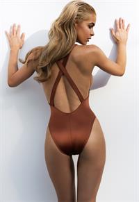 Ellie Gonsalves in a bikini - ass