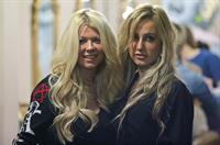 Tara Reid was seen at Tatiana Hair Extensions in Kensington, December 21, 2012 