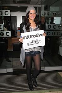Tulisa Contostavlos Radio 1 in London - October 26, 2012