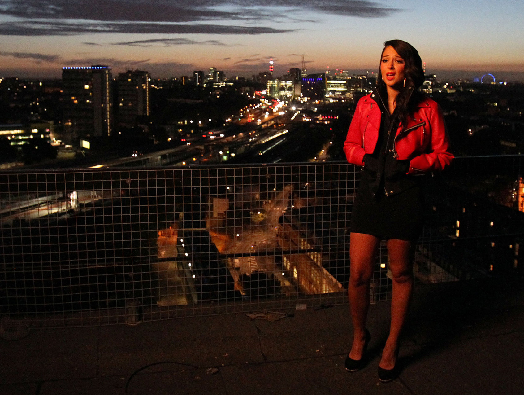 Tulisa Contostavlos Video shoot in Central london - October 10, 2012 