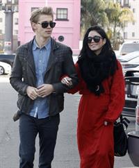 Vanessa Hudgens - headed to church in Hollywood 12/30/12  