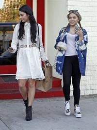 Vanessa Hudgens leaving Sun Cafe in Studio City 10/27/12