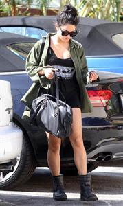 Vanessa Hudgens heading to a gym in LA October 3, 2012 