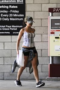 Vanessa Hudgens - leaving dance class in Studio City August 27, 2012