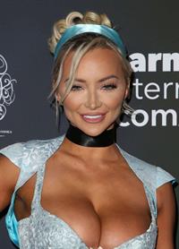 Lindsey Pelas in lingerie