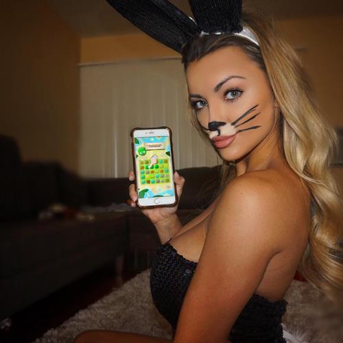 Lindsey Pelas in lingerie