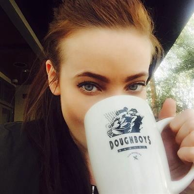 Stephanie Corneliussen taking a selfie