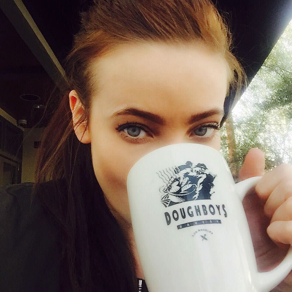 Stephanie Corneliussen taking a selfie