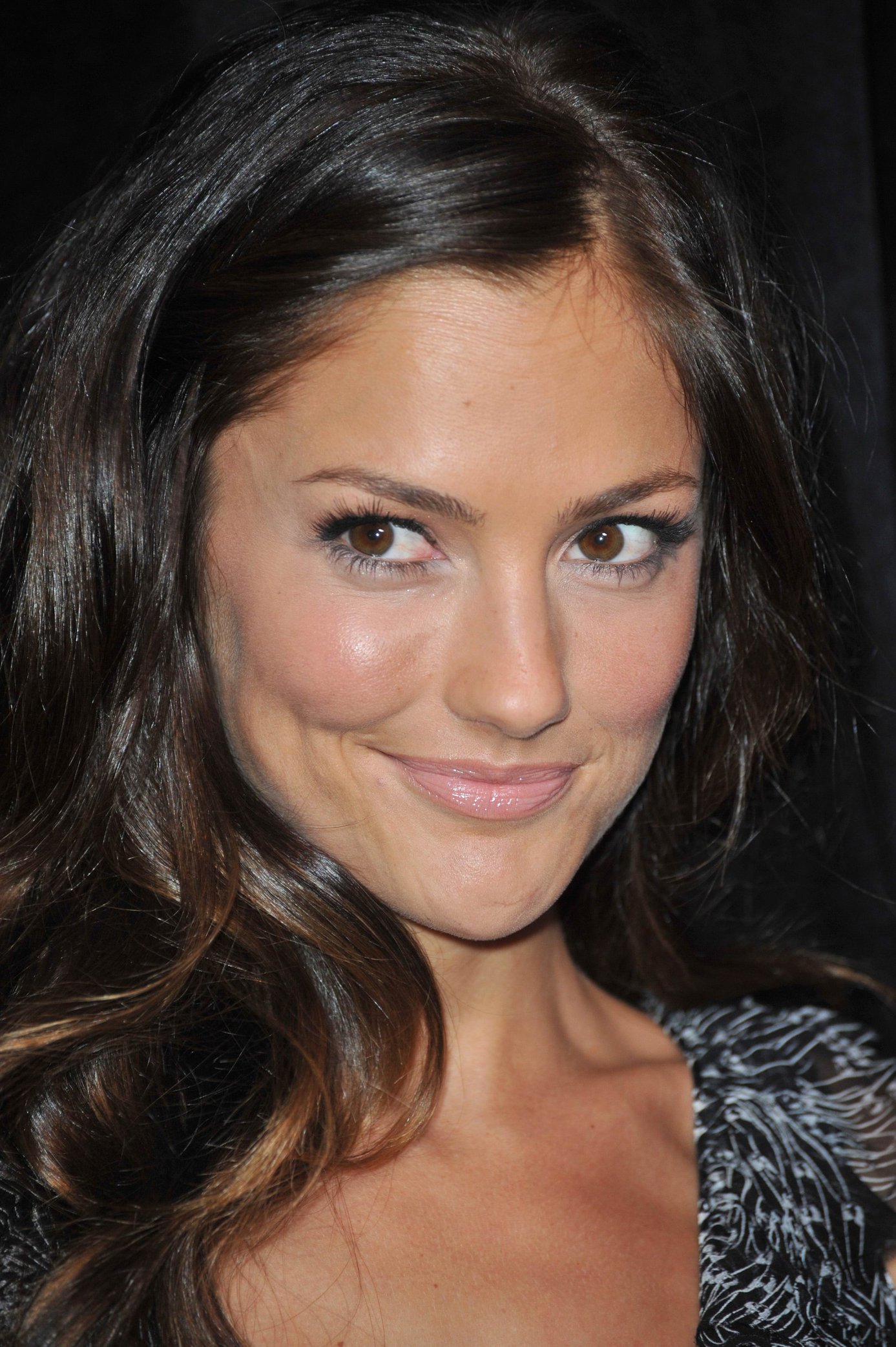 Minka Kelly Instyles 9th annual awards season Diamond Fashion Show preview at the Beverly Hills Hotel on January 14, 2010 