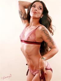 Kayla-Jane Danger in a bikini in lingerie