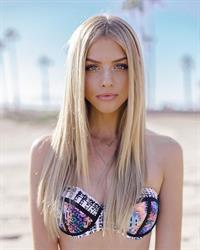 Marina Laswick in a bikini