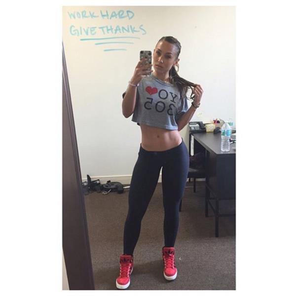 Nicole Mejia taking a selfie