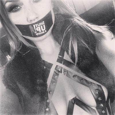 Nicole Mejia taking a selfie