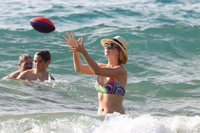 Candice Accola in bikini on the beach in Maui, April 15, 2014