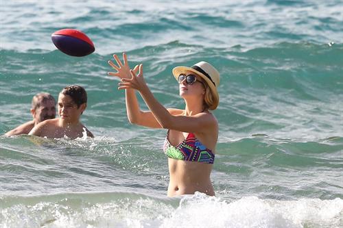 Candice Accola in bikini on the beach in Maui, April 15, 2014