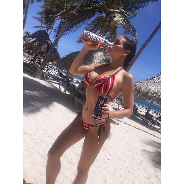 Jaclyn Swedberg in a bikini