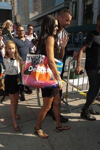 Adriana Lima @ New York Fashion Week September 4, 2014