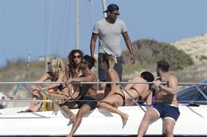 Nicole Scherzinger in a bikini in Ibiza on August 31, 2014
