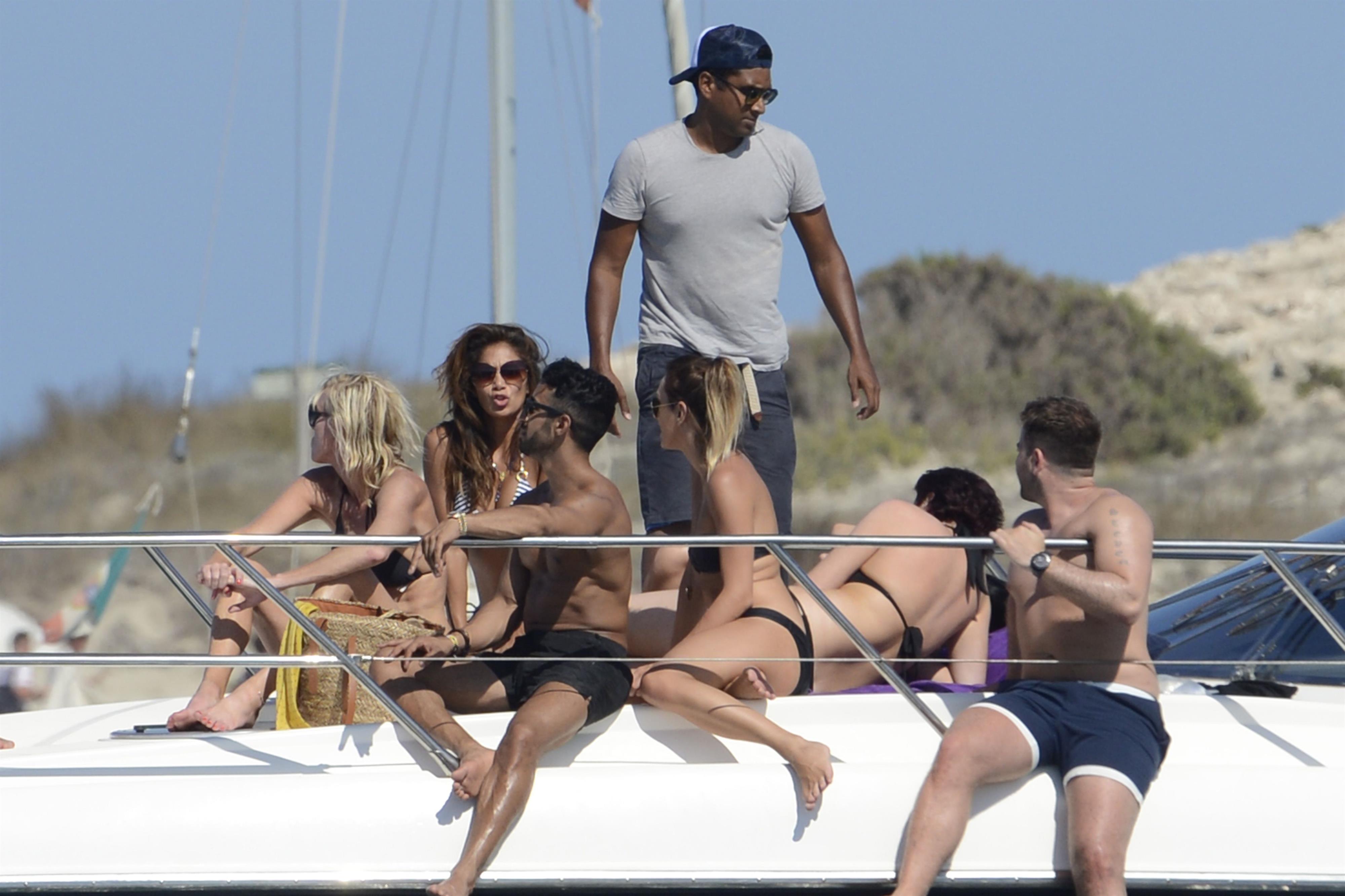 Nicole Scherzinger in a bikini in Ibiza on August 31, 2014
