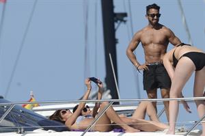 Nicole Scherzinger in a bikini in Ibiza on August 31, 2014