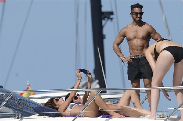 Nicole Scherzinger in a bikini in Ibiza on August 31, 2014