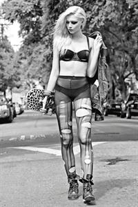 Taylor Godfrey in lingerie