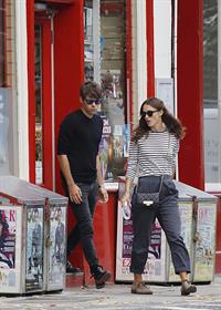 Keira Knightly & husband James Righton out shopping in North London September 3, 2014