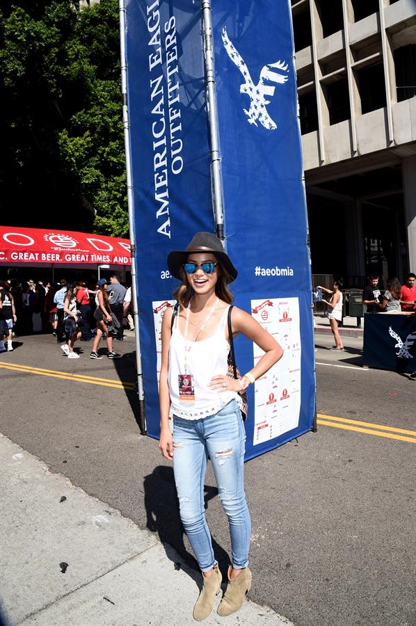 Jamie Chung at the 2014 Budweiser Made in America Festival in Los Angeles on August 30, 2014