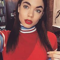 Aarika Wolf taking a selfie